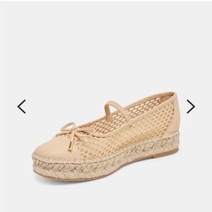 Dolce Vita Beige Espadrille Flats